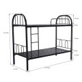 Wholesale Home School Military Hotel Double Iron Bunk Bed